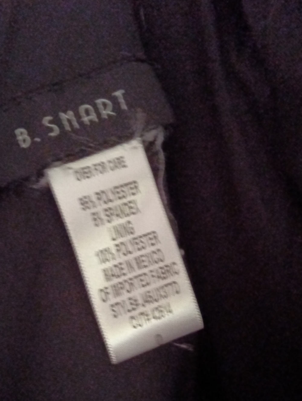 B. Smart Little Black Spaghetti Strap Mini Dress - Picture 3 of 4